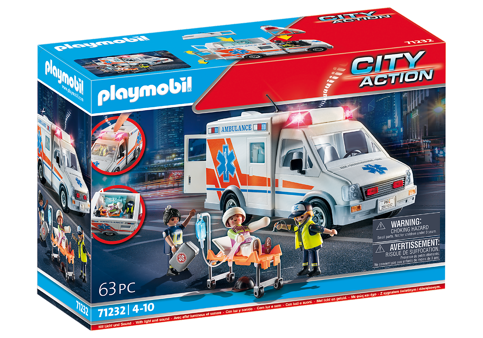 Playmobil City Action: Ambulancia 71232