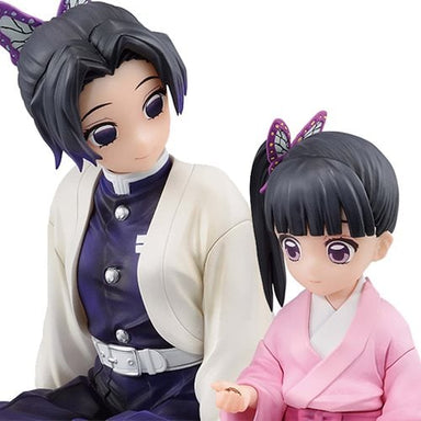 Bandai Tamashii Nations: Demon Slayer Kimetsu No Yaiba - Shinobu y Kanao Estatua Ichibansho Mansion de los Recuerdos de las Mariposas 