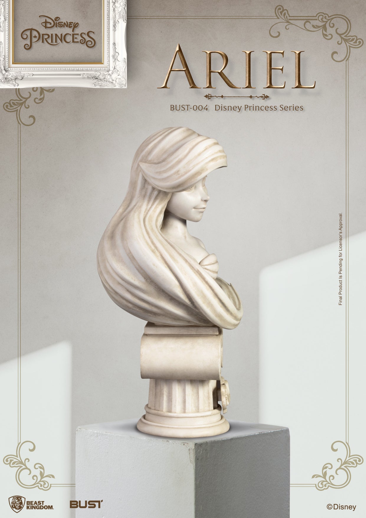 Beast Kingdom Bust: Disney Princesas - Ariel