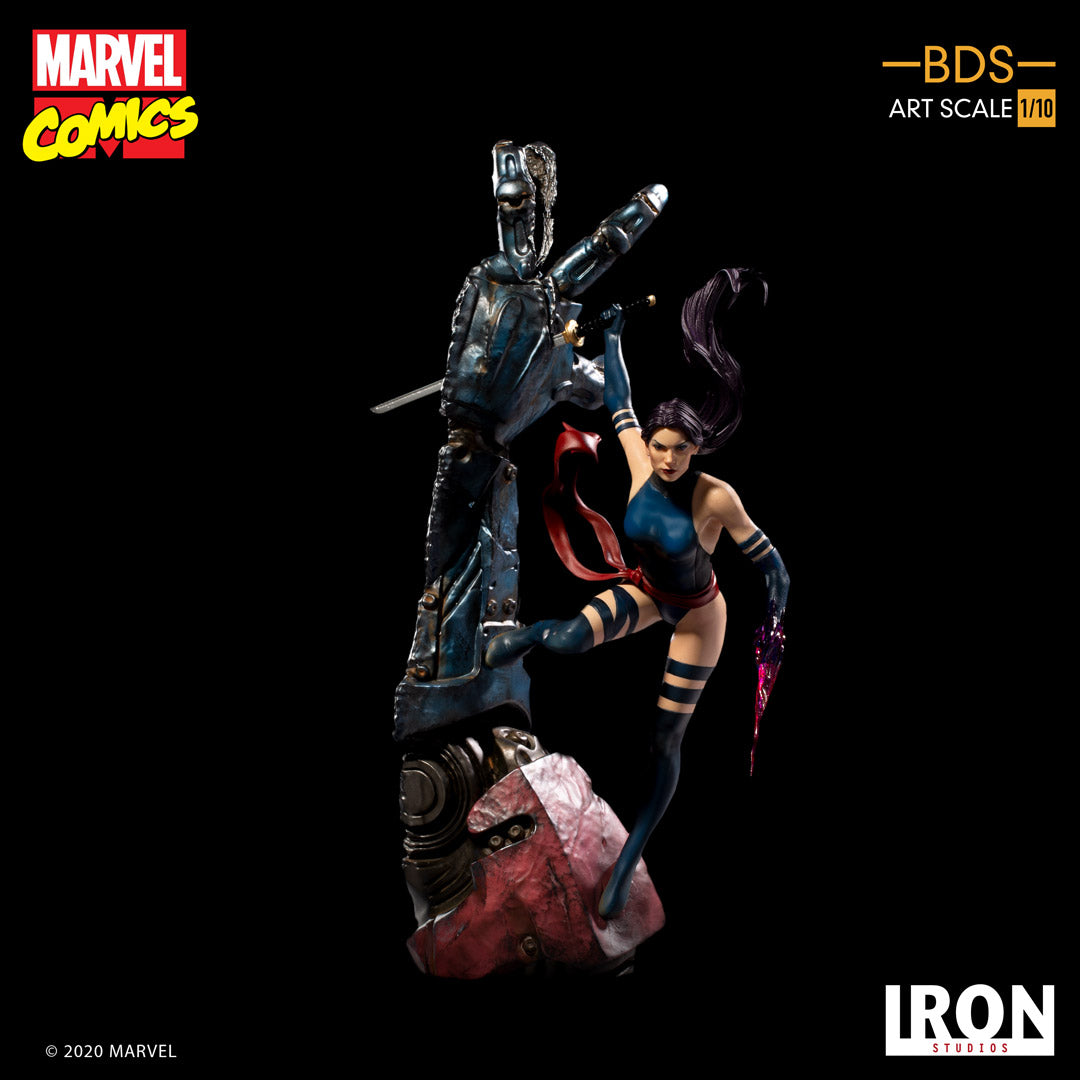 IRON Studios: Marvel X Men - Psylocke BDS Escala de Arte 1/10