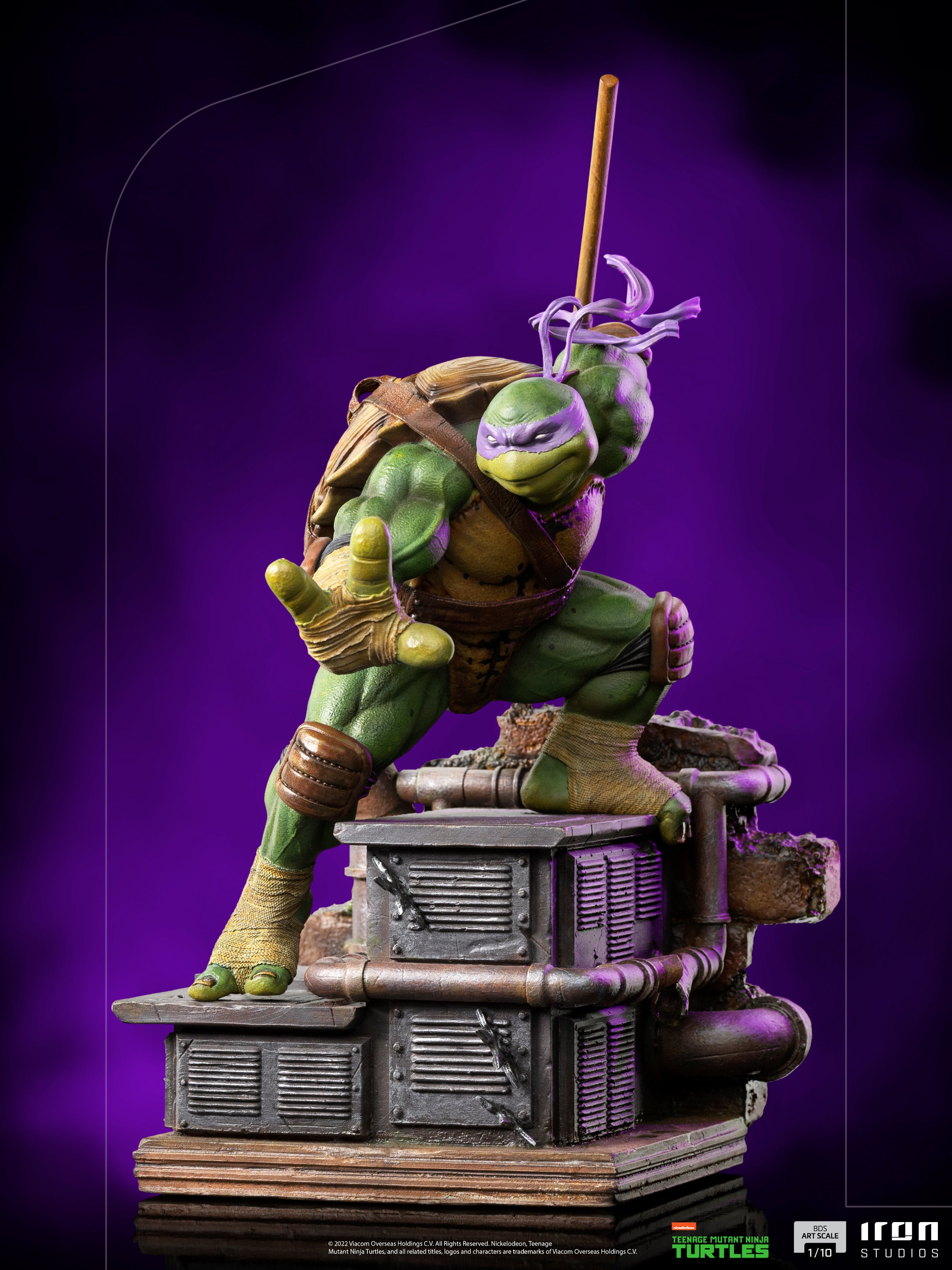 IRON Studios: Tortugas Ninja Adolescentes Mutantes - Donatello