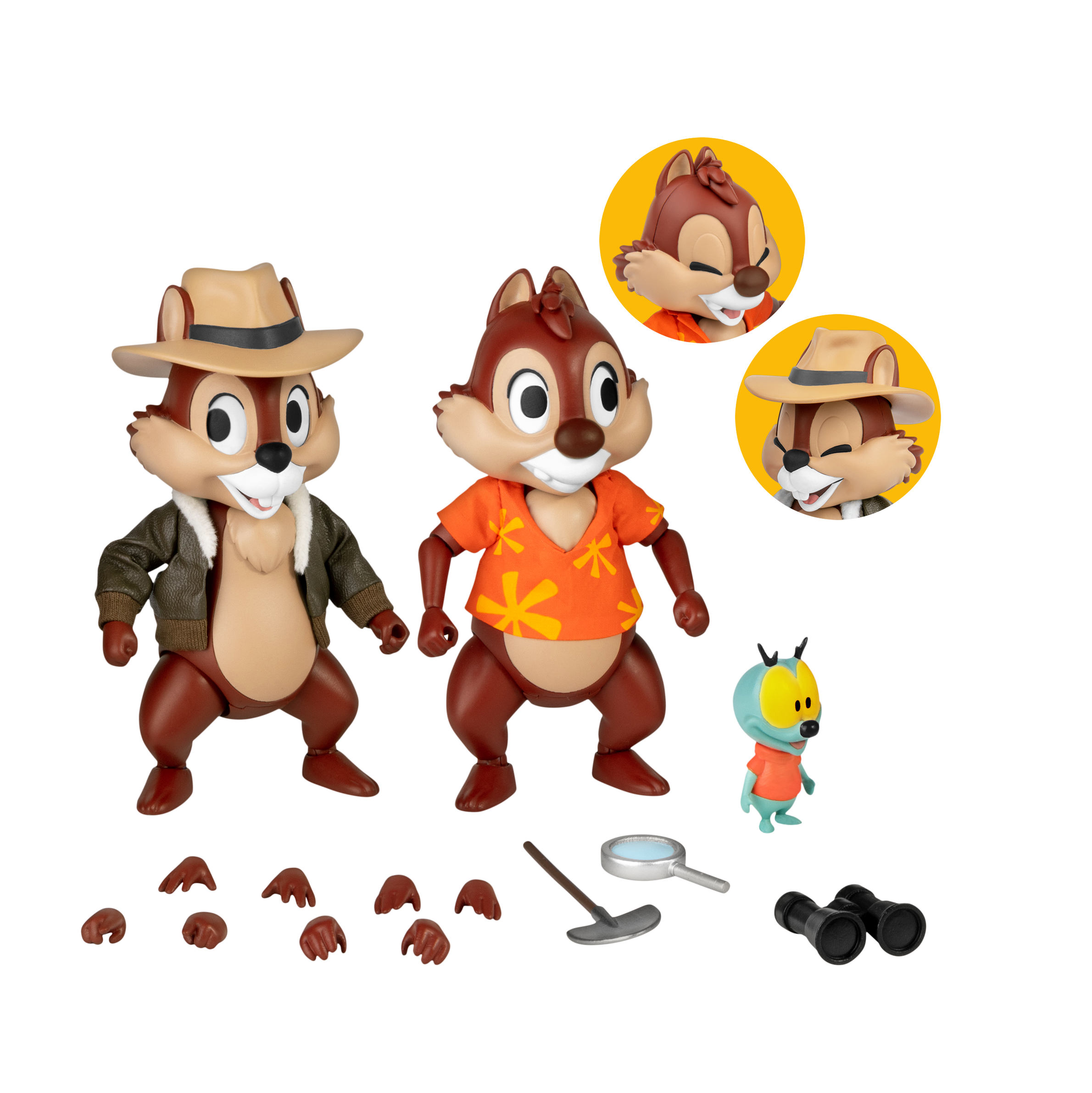 Beast Kingdom Dynamic Action Heroes: Disney Chip y Dale Al Rescate - Chip y Dale DAH-057