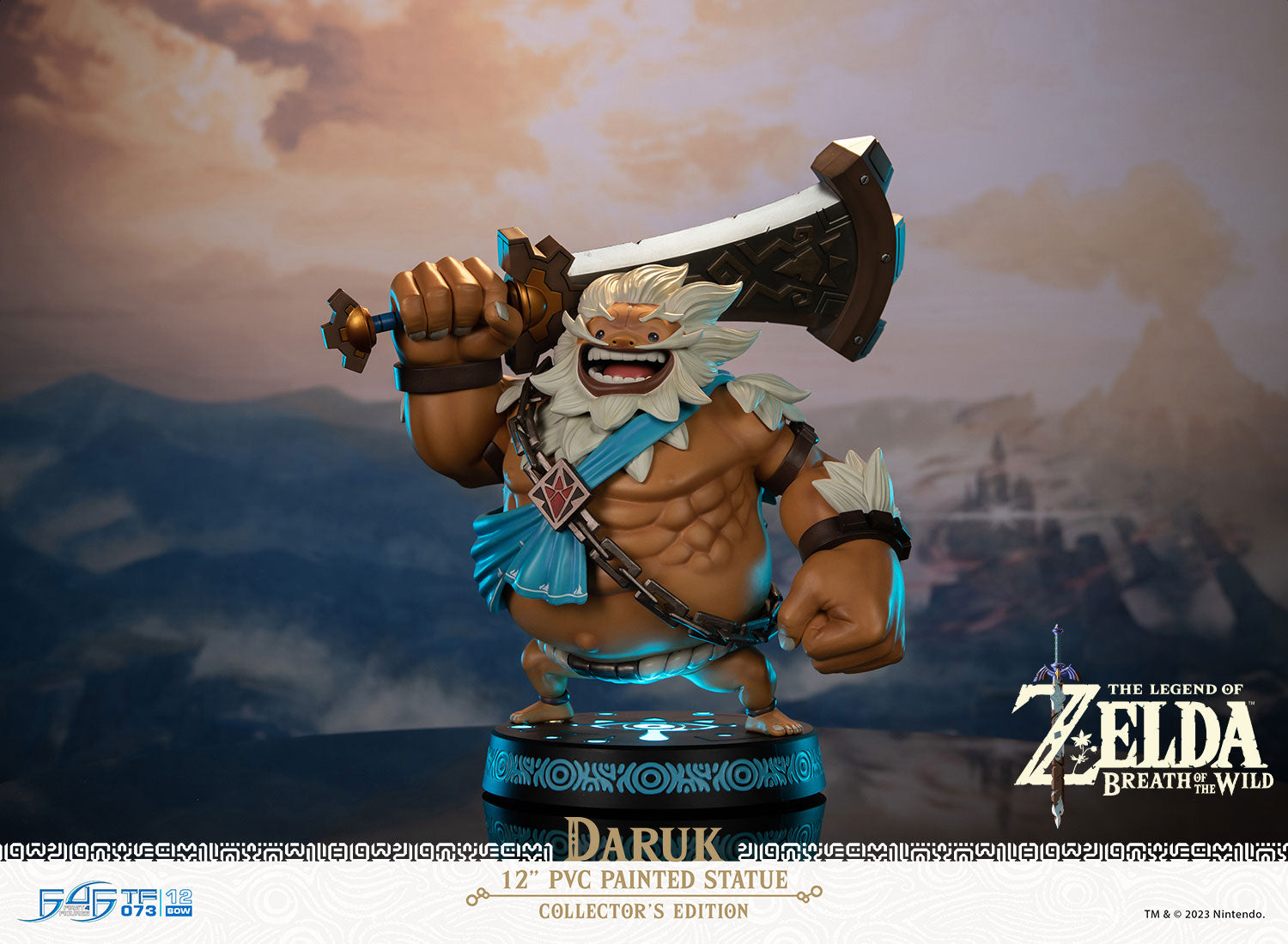 First 4 Figures: The Legend of Zelda Breath of the Wild - Daruk 11 Pulgadas Collector