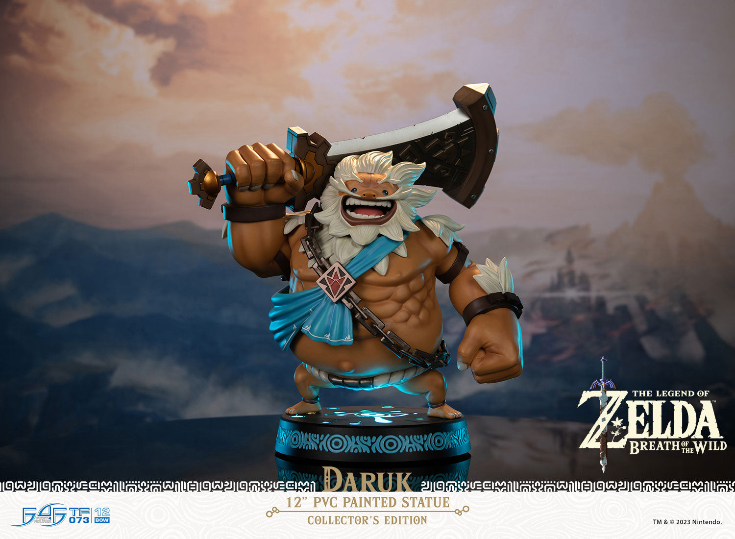 First 4 Figures: The Legend of Zelda Breath of the Wild - Daruk 11 Pulgadas Collector