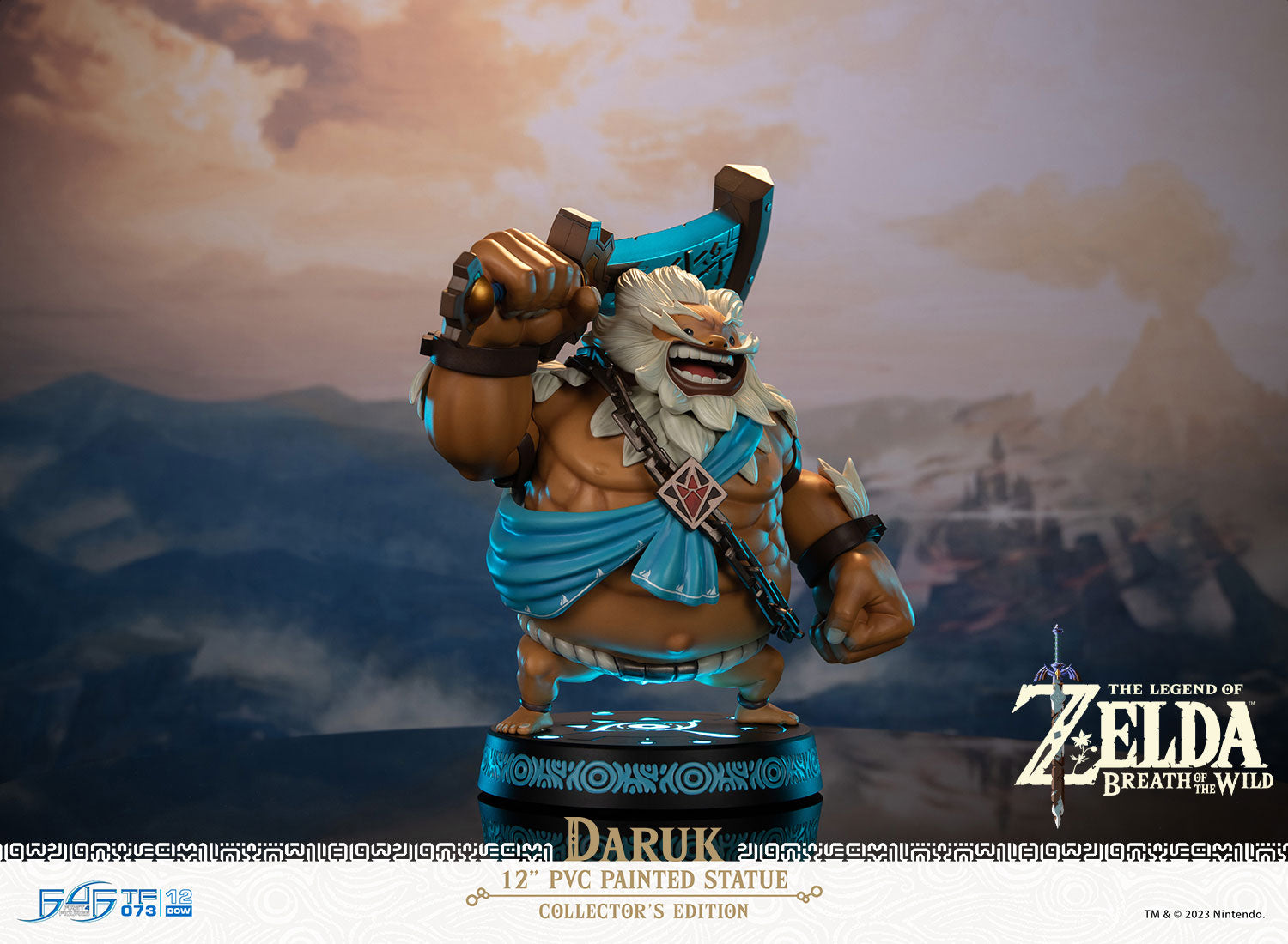 First 4 Figures: The Legend of Zelda Breath of the Wild - Daruk 11 Pulgadas Collector