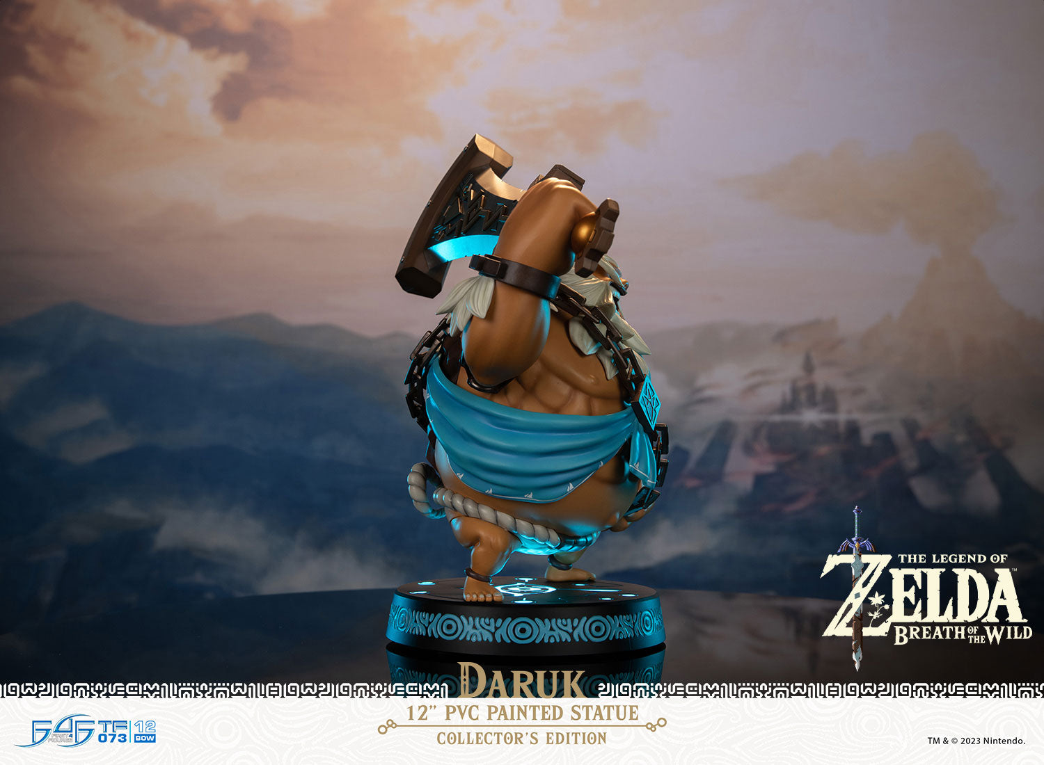 First 4 Figures: The Legend of Zelda Breath of the Wild - Daruk 11 Pulgadas Collector