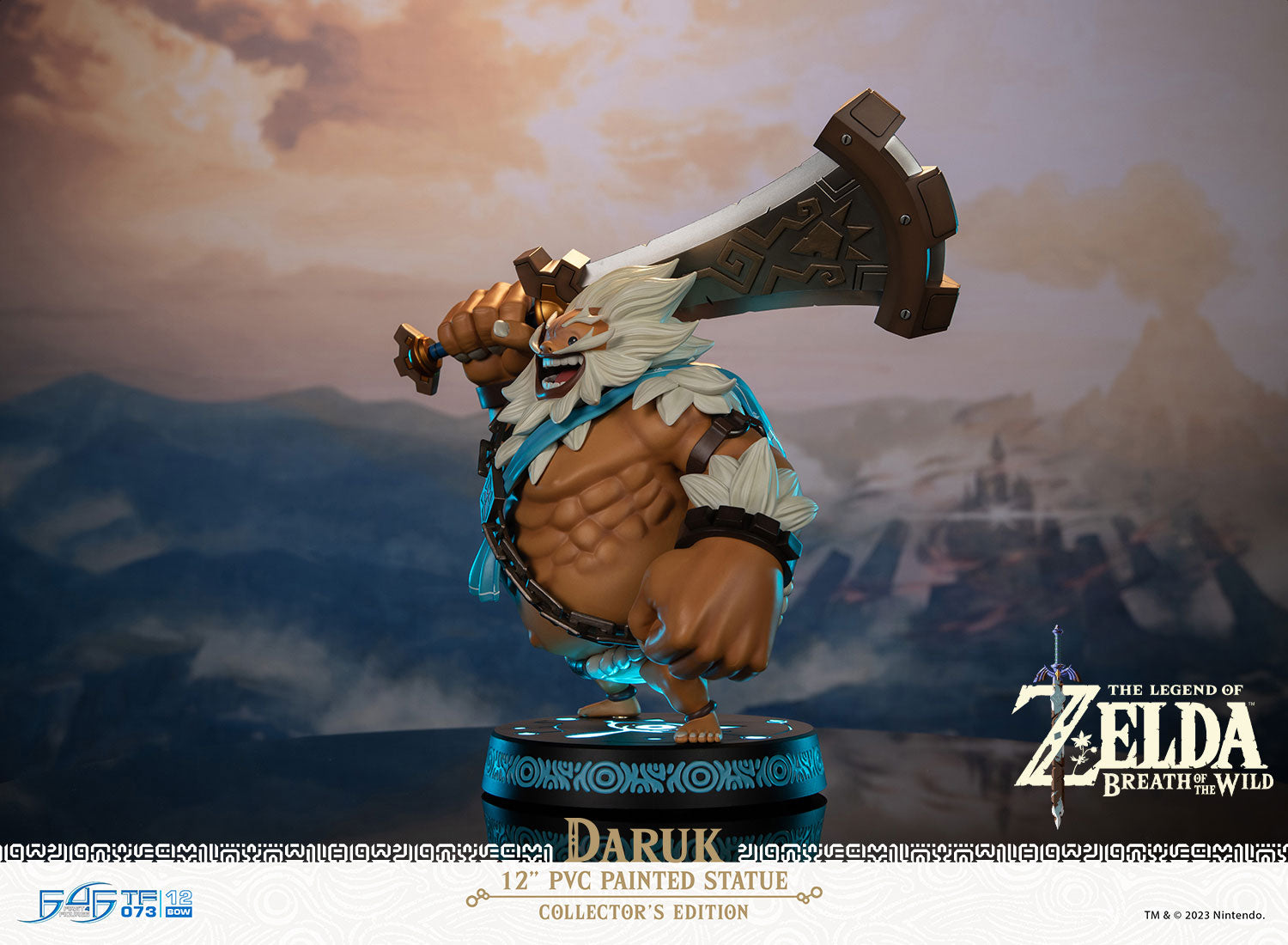 First 4 Figures: The Legend of Zelda Breath of the Wild - Daruk 11 Pulgadas Collector