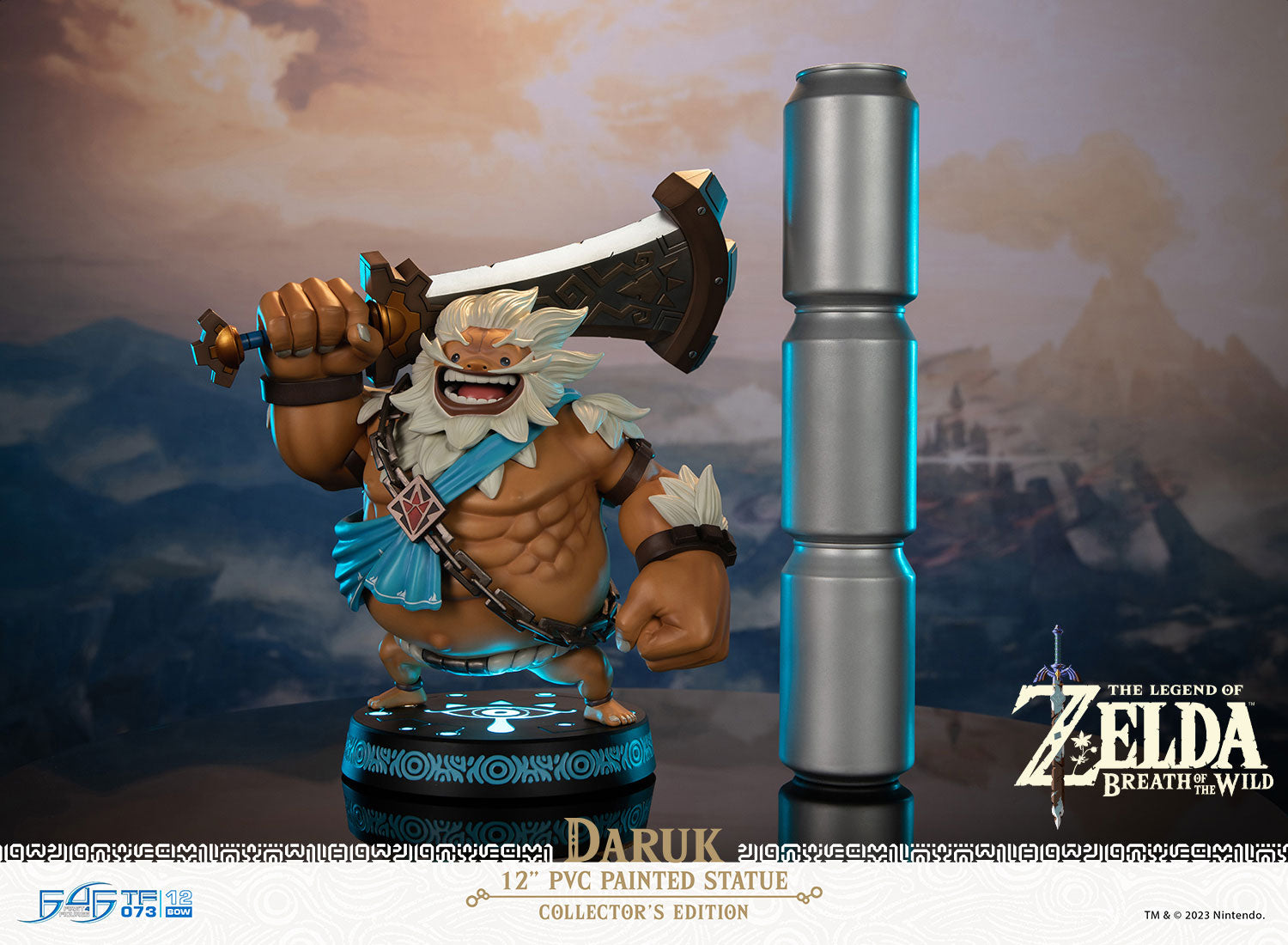 First 4 Figures: The Legend of Zelda Breath of the Wild - Daruk 11 Pulgadas Collector