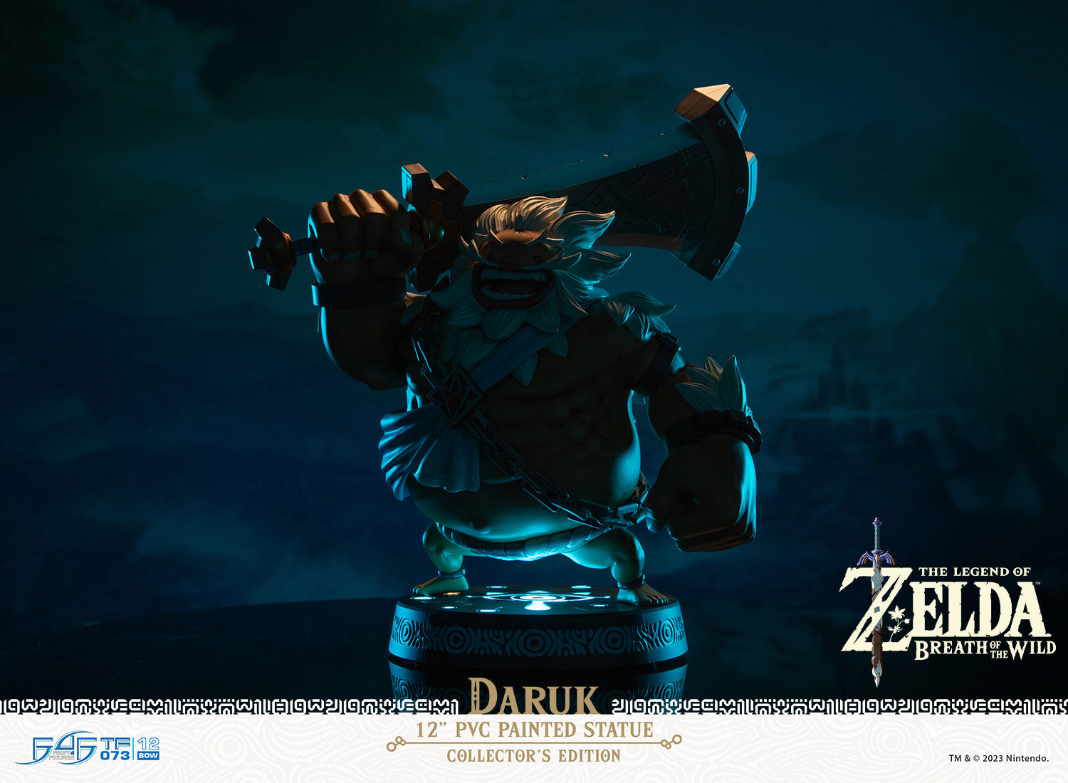 First 4 Figures: The Legend of Zelda Breath of the Wild - Daruk 11 Pulgadas Collector