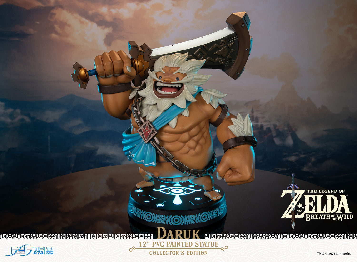 First 4 Figures: The Legend of Zelda Breath of the Wild - Daruk 11 Pulgadas Collector