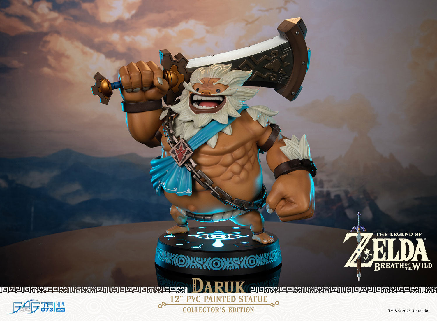 First 4 Figures: The Legend of Zelda Breath of the Wild - Daruk 11 Pulgadas Collector