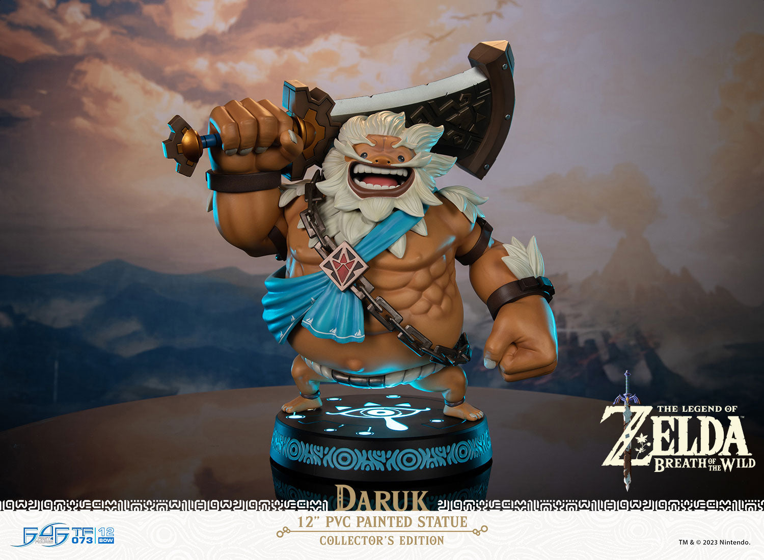 First 4 Figures: The Legend of Zelda Breath of the Wild - Daruk 11 Pulgadas Collector