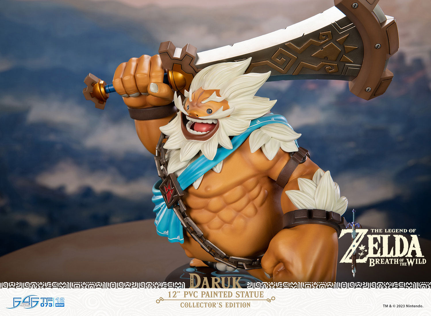 First 4 Figures: The Legend of Zelda Breath of the Wild - Daruk 11 Pulgadas Collector