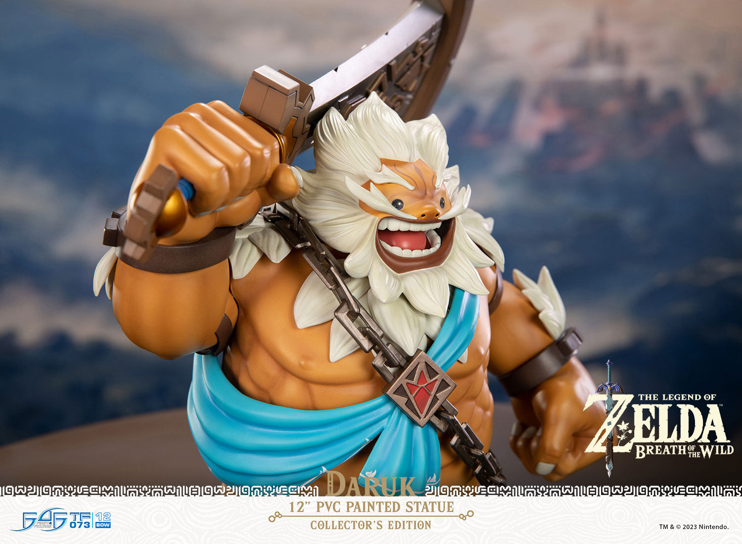 First 4 Figures: The Legend of Zelda Breath of the Wild - Daruk 11 Pulgadas Collector