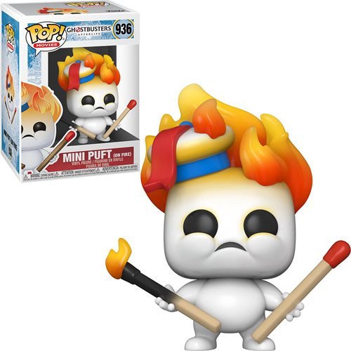 Funko Pop Movies: Cazafantasmas 3: El Legado -  Mini Puft en Llamas