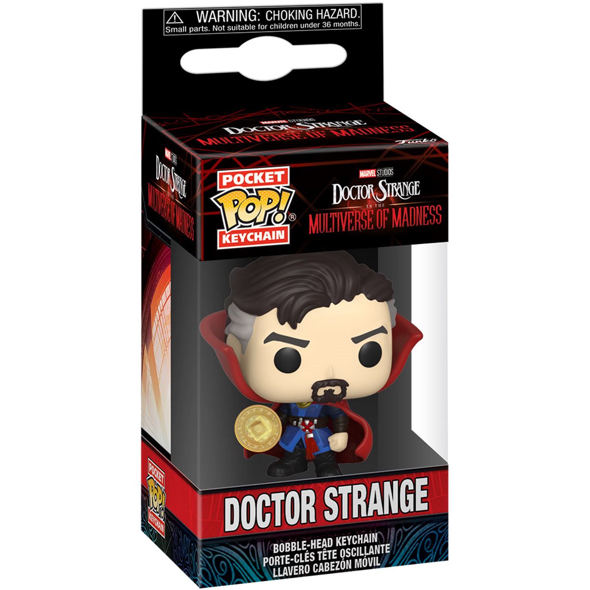 Funko Pop Keychain: Doctor Strange Multiverse of Madness - Doctor Strange Llavero