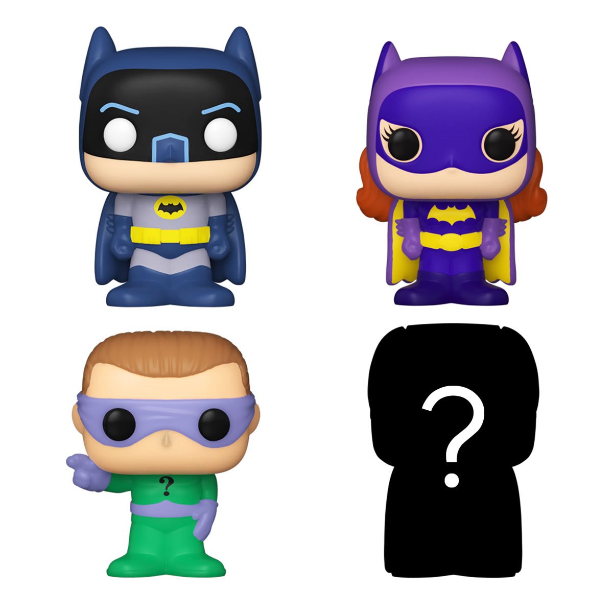 Funko Bitty Pop: DC - Batman 1966 4 Pack