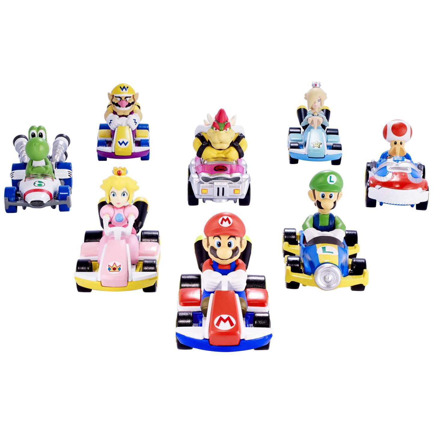 Hot Wheels: Hot Wheels Mario Kart Personajes 1:64 Sorpresa