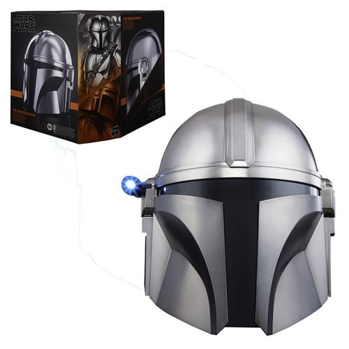 Star Wars The Black Series Elite: El Mandaloriano - Casco Electronico Premium Replica 