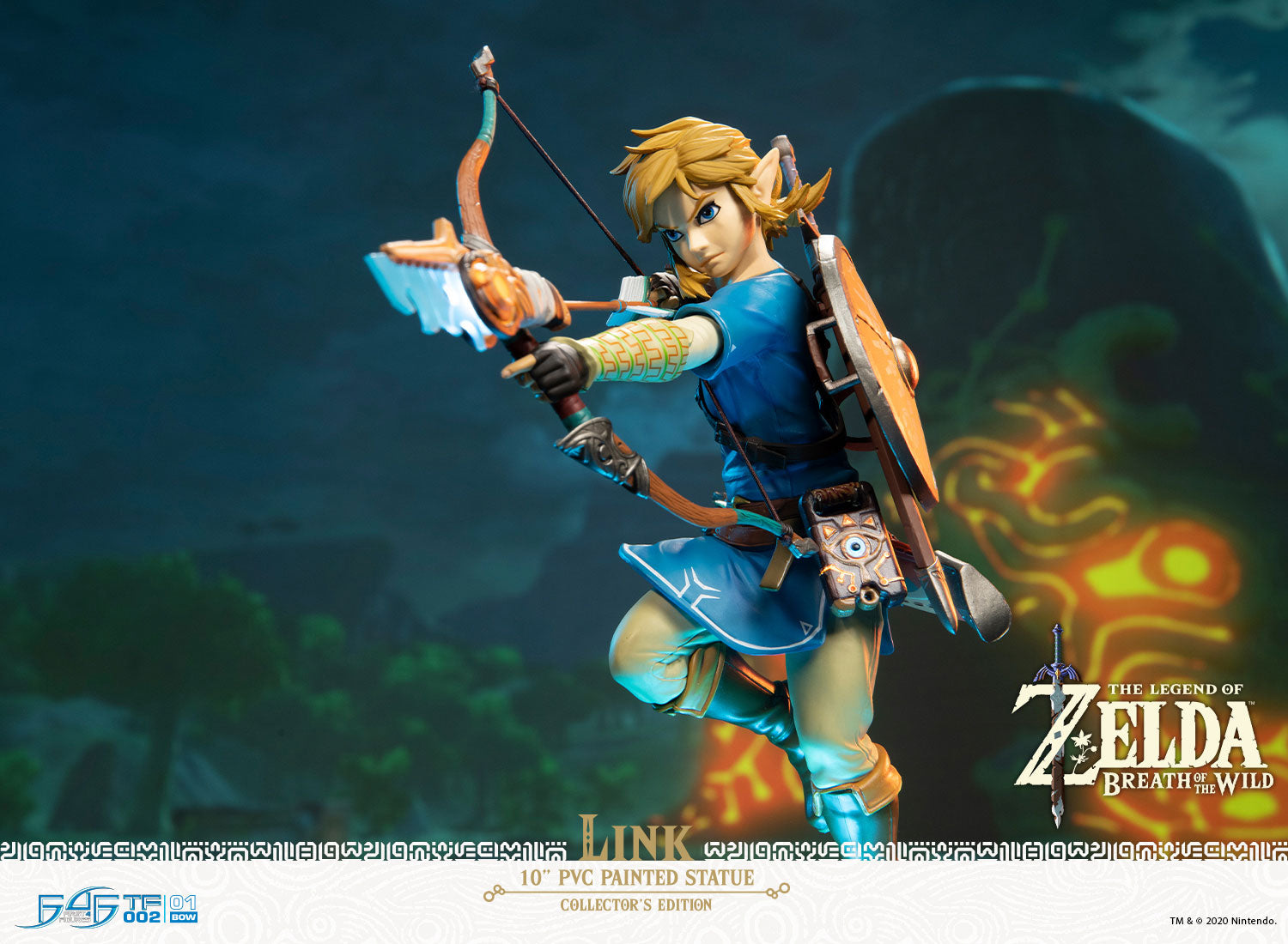 First 4 Figures The Legend Of Zelda: Breath Of The Wild - Link Edicion Coleccionista 10 Pulgadas