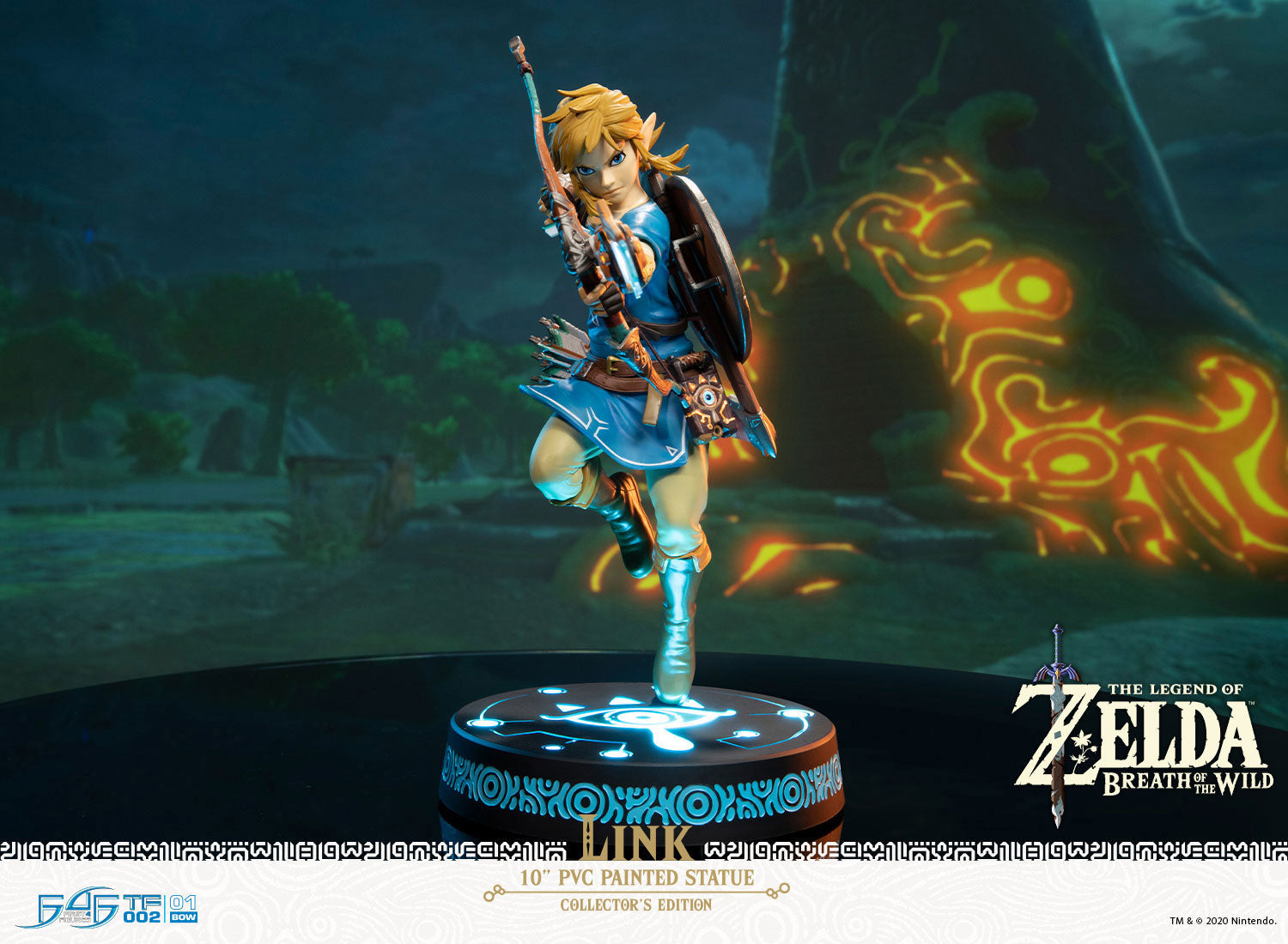 First 4 Figures The Legend Of Zelda: Breath Of The Wild - Link Edicion Coleccionista 10 Pulgadas