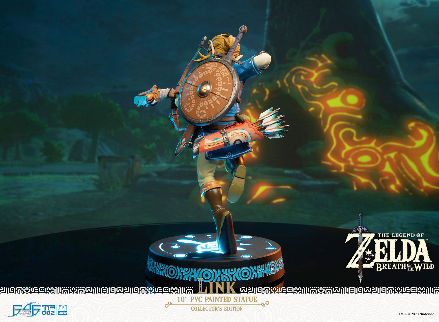 First 4 Figures The Legend Of Zelda: Breath Of The Wild - Link Edicion Coleccionista 10 Pulgadas