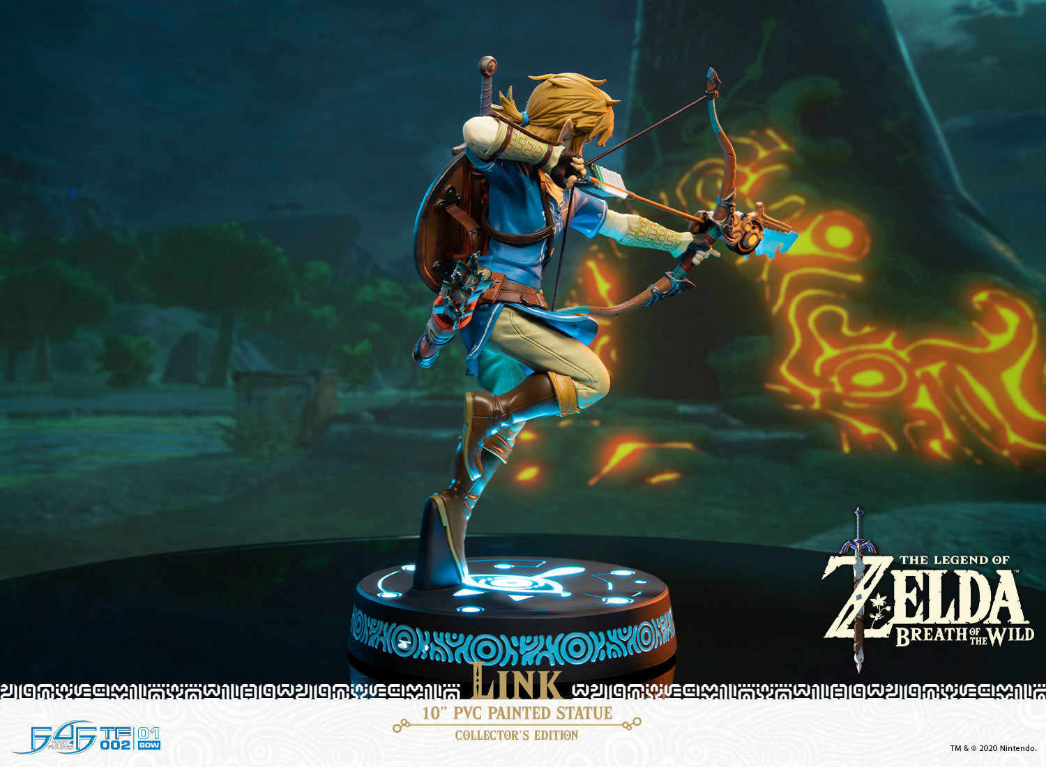 First 4 Figures The Legend Of Zelda: Breath Of The Wild - Link Edicion Coleccionista 10 Pulgadas