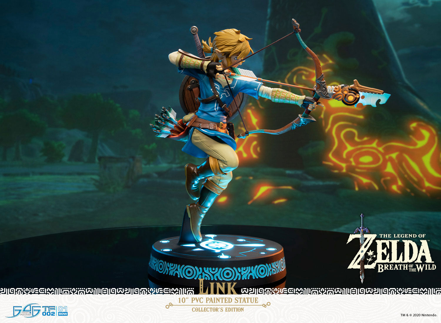 First 4 Figures The Legend Of Zelda: Breath Of The Wild - Link Edicion Coleccionista 10 Pulgadas