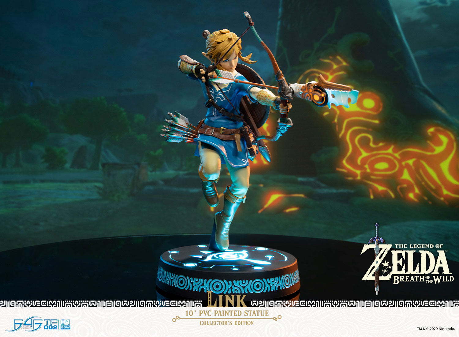 First 4 Figures The Legend Of Zelda: Breath Of The Wild - Link Edicion Coleccionista 10 Pulgadas