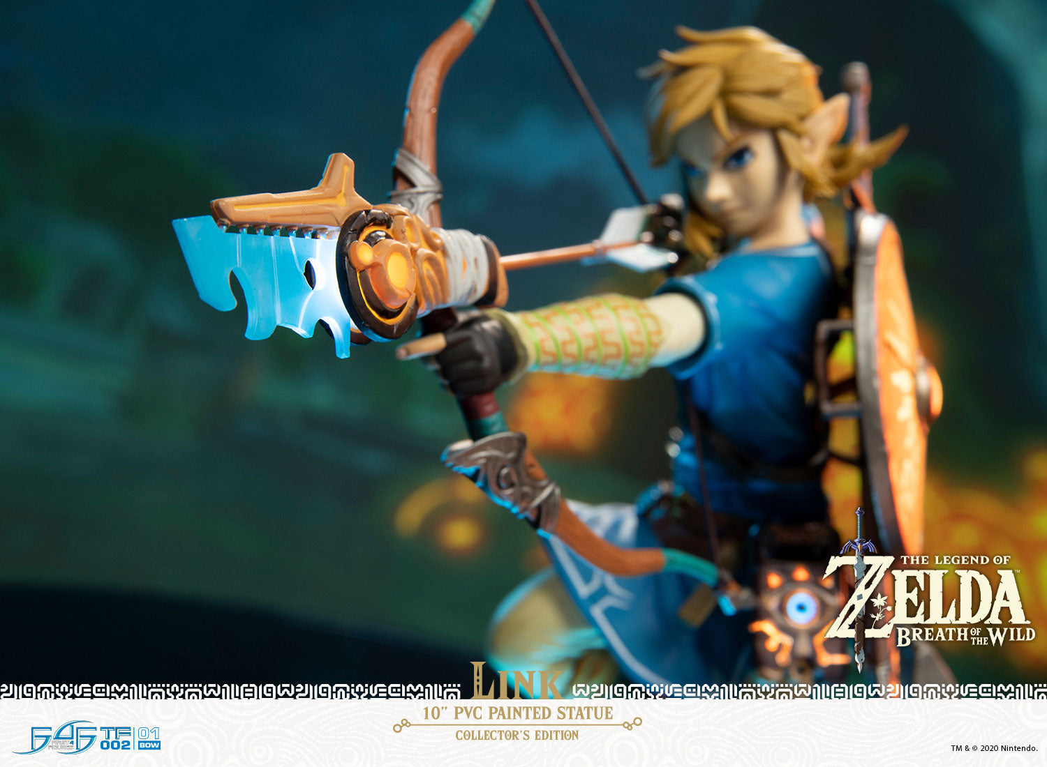 First 4 Figures The Legend Of Zelda: Breath Of The Wild - Link Edicion Coleccionista 10 Pulgadas