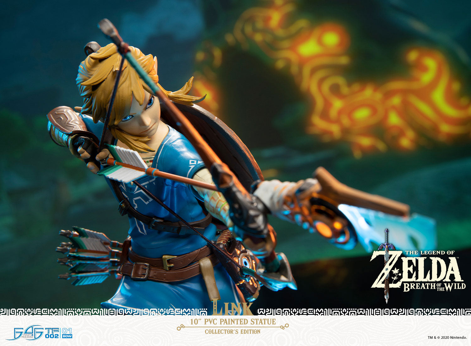 First 4 Figures The Legend Of Zelda: Breath Of The Wild - Link Edicion Coleccionista 10 Pulgadas