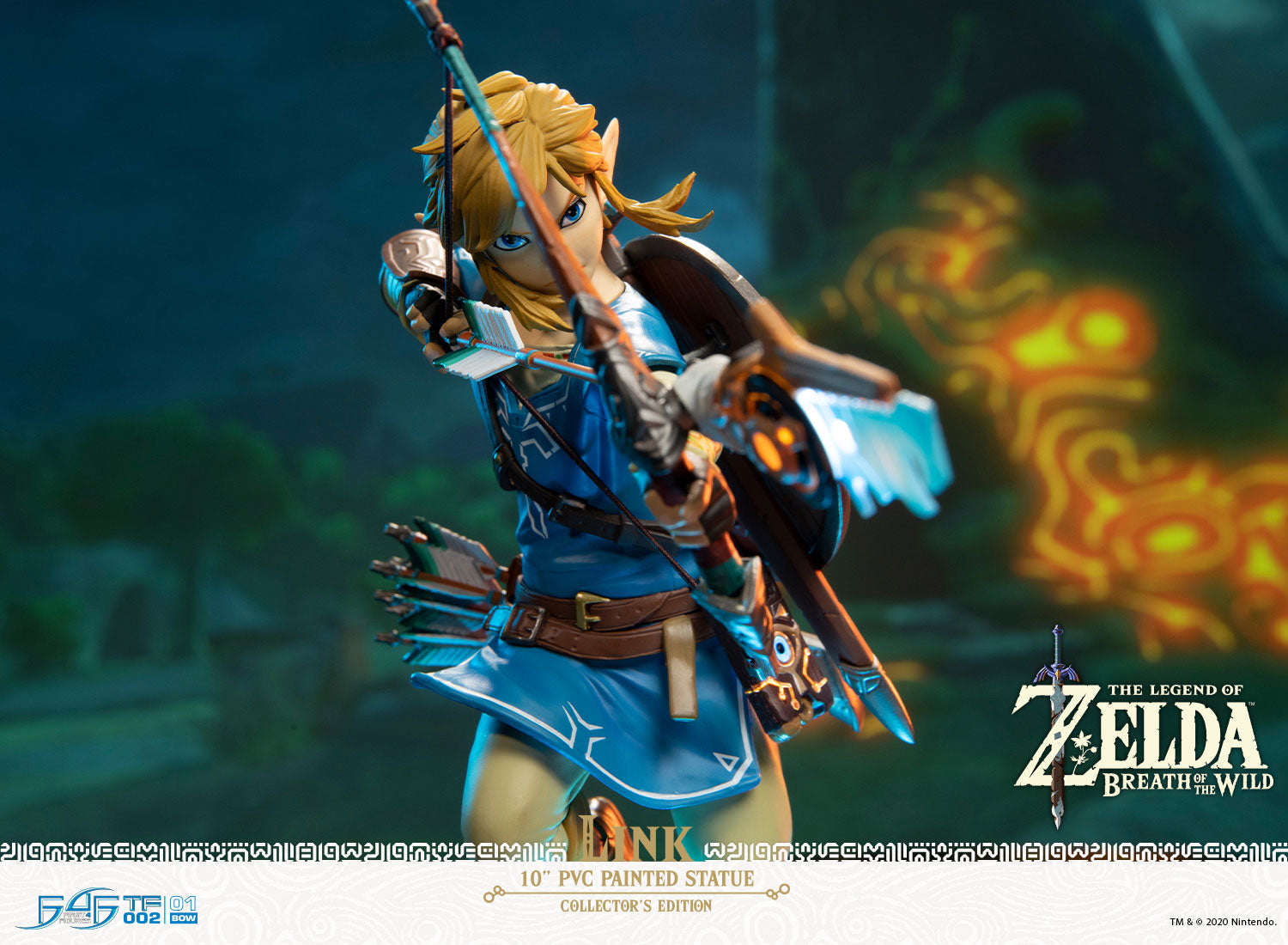 First 4 Figures The Legend Of Zelda: Breath Of The Wild - Link Edicion Coleccionista 10 Pulgadas