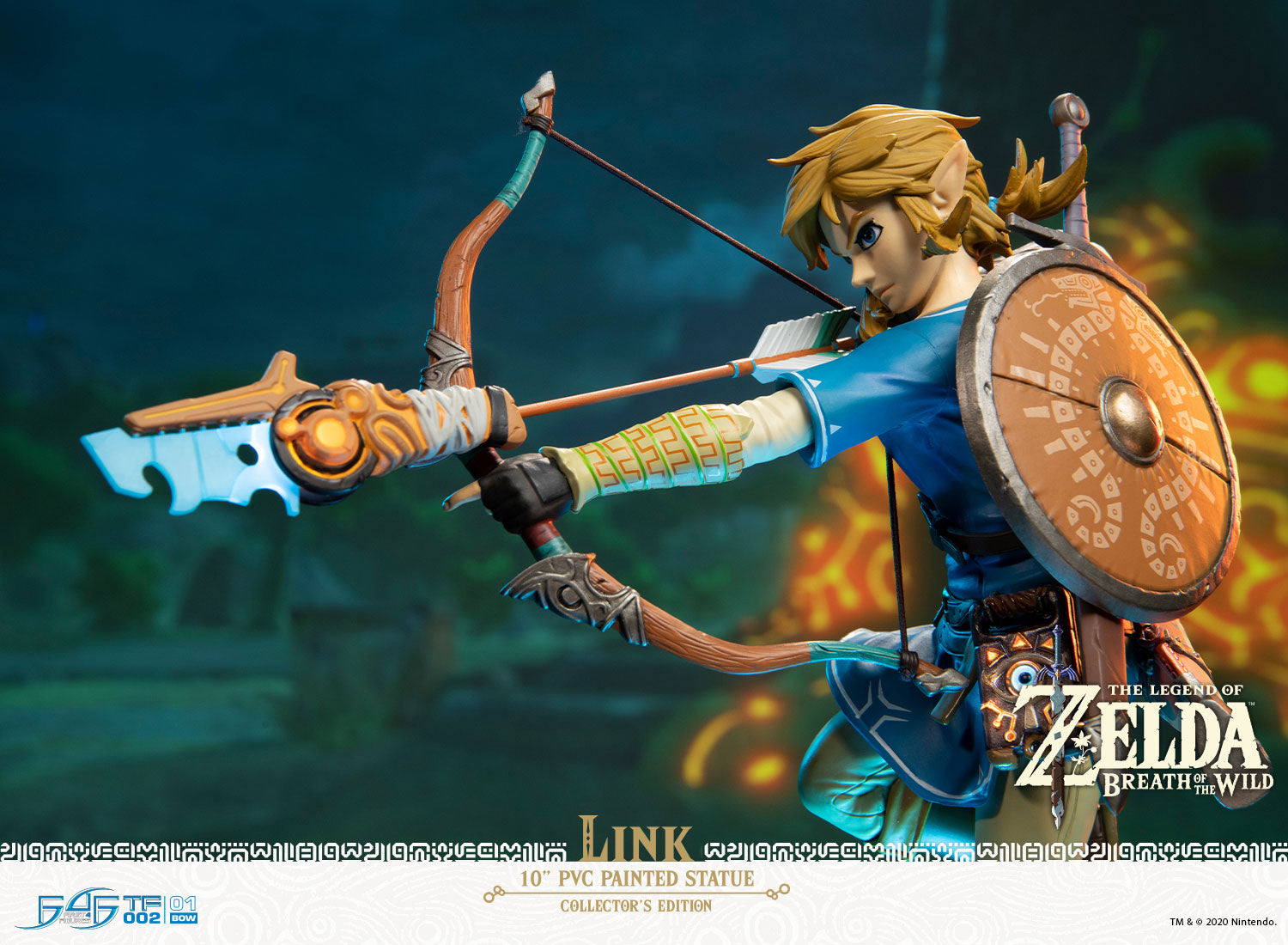 First 4 Figures The Legend Of Zelda: Breath Of The Wild - Link Edicion Coleccionista 10 Pulgadas