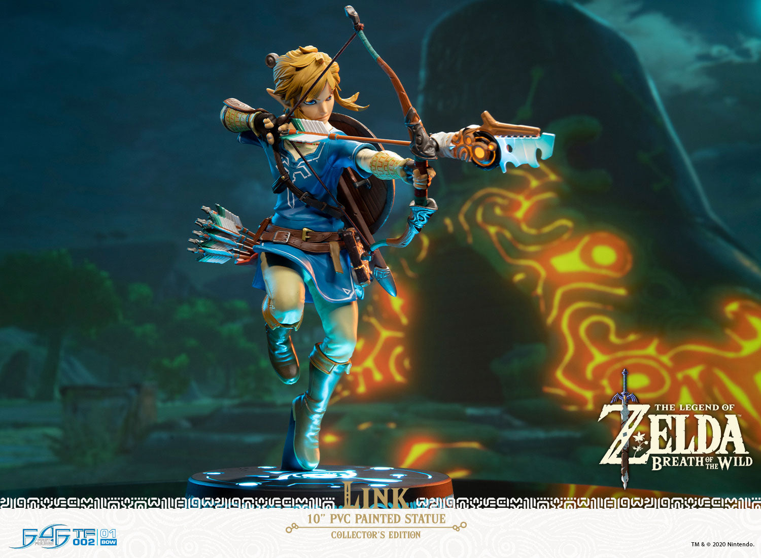 First 4 Figures The Legend Of Zelda: Breath Of The Wild - Link Edicion Coleccionista 10 Pulgadas