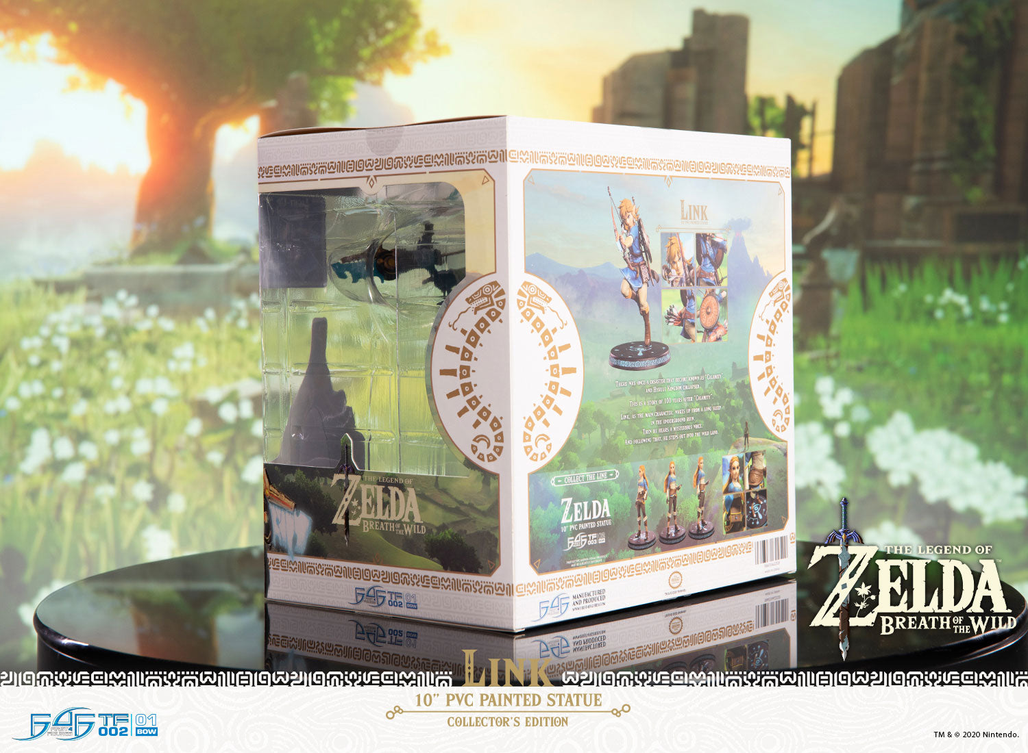 First 4 Figures The Legend Of Zelda: Breath Of The Wild - Link Edicion Coleccionista 10 Pulgadas