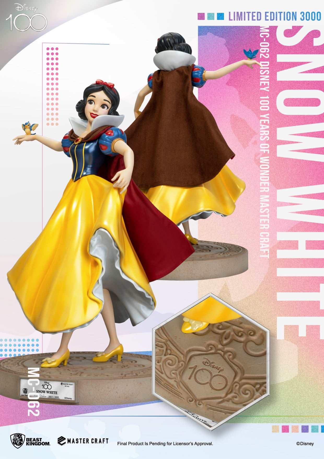 Beast Kingdom Master Craft: Disney 100 - Blancanieves MC-062