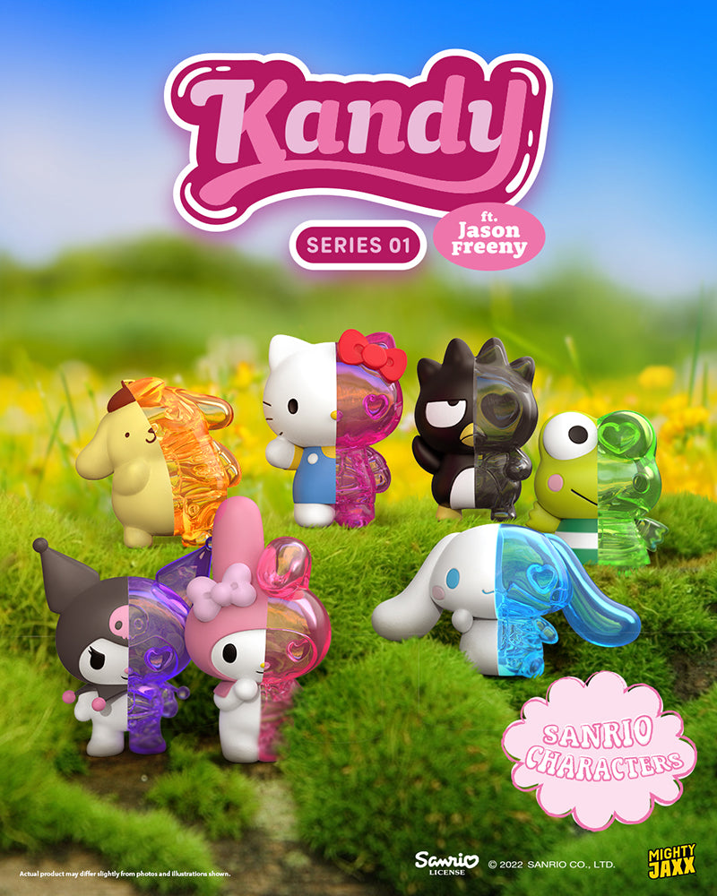 Mighty Jaxx Figures: Sanrio - Kandy Sanrio Aleatorio Figura Sorpresa