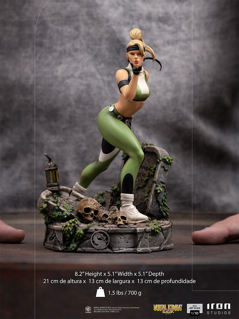 IRON Studios: Mortal Kombat - Sonya Blade BDS Escala de Arte 1/10