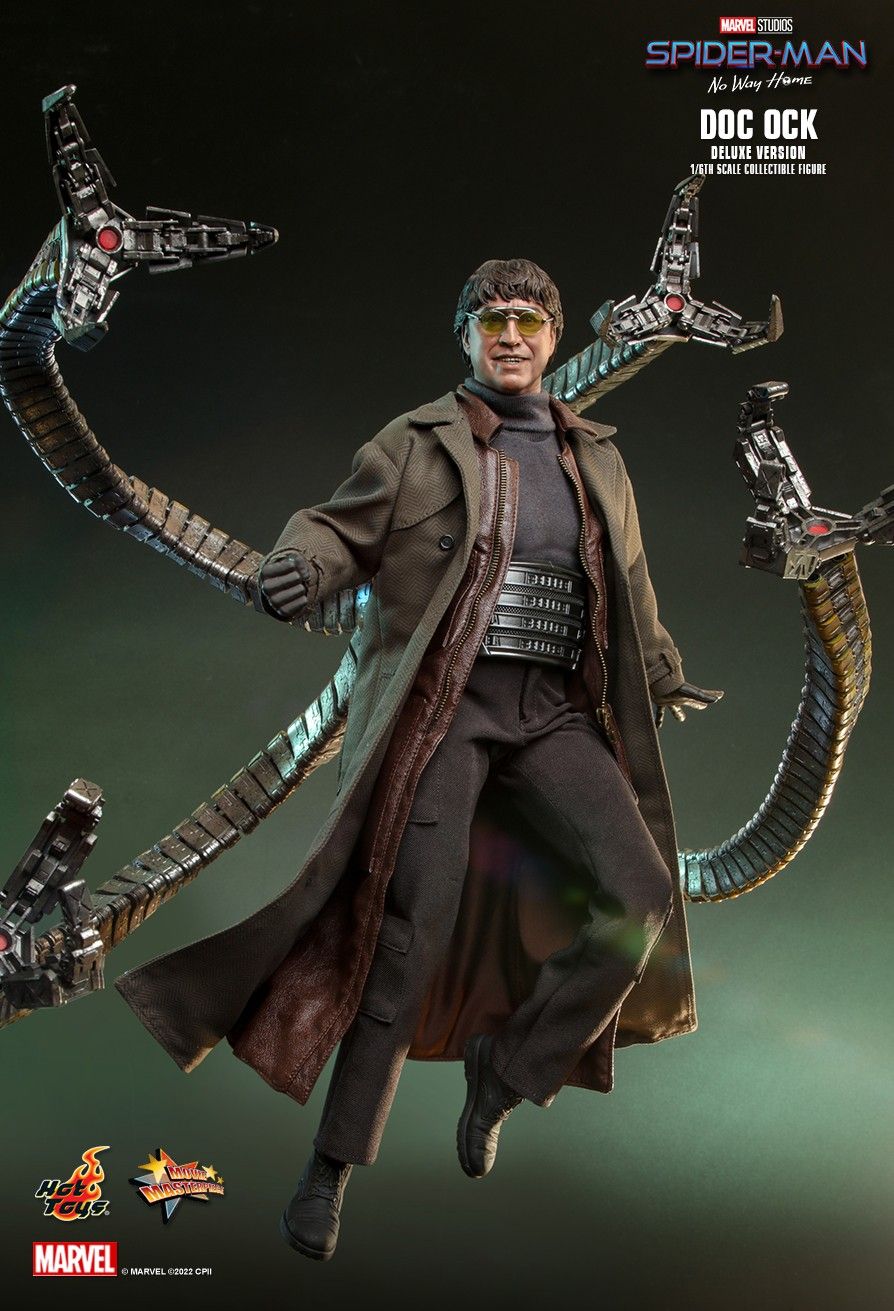 Hot Toys Movie Masterpiece Series: Spider Man No Way Home - Doctor Octopus Deluxe Escala 1/6