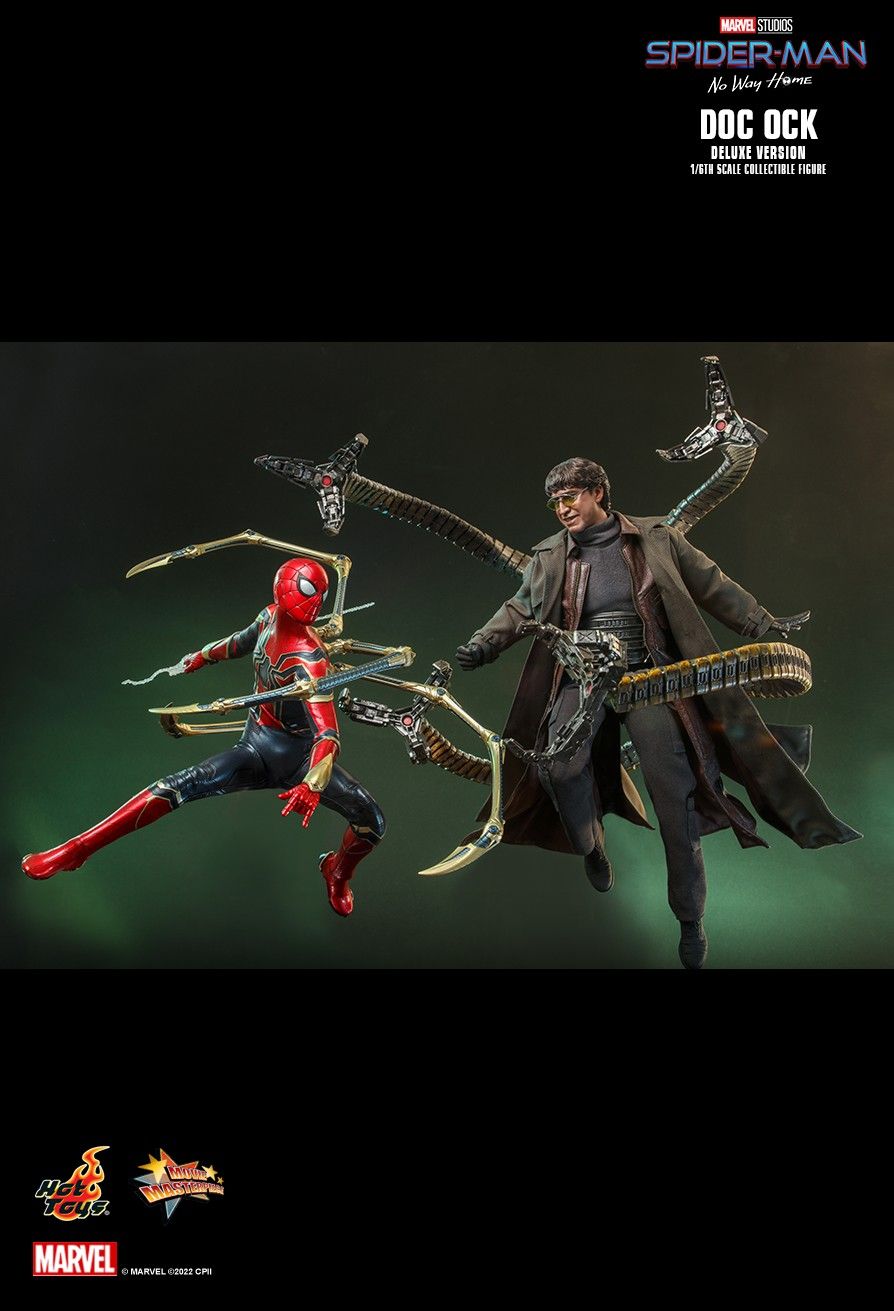 Hot Toys Movie Masterpiece Series: Spider Man No Way Home - Doctor Octopus Deluxe Escala 1/6