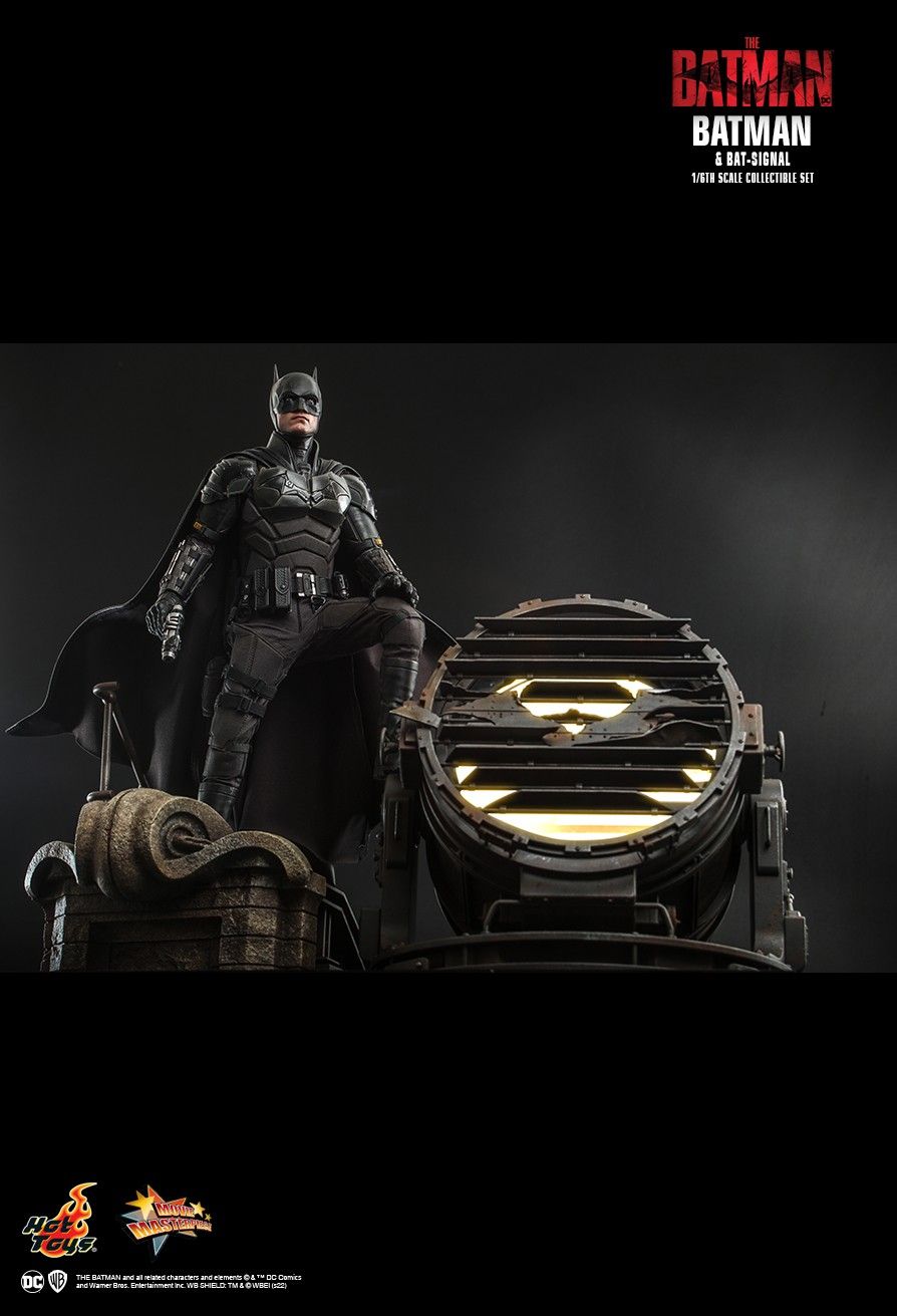 Hot Toys Movie Masterpiece Series: The Batman - Batman y Batiseñal Escala 1/6