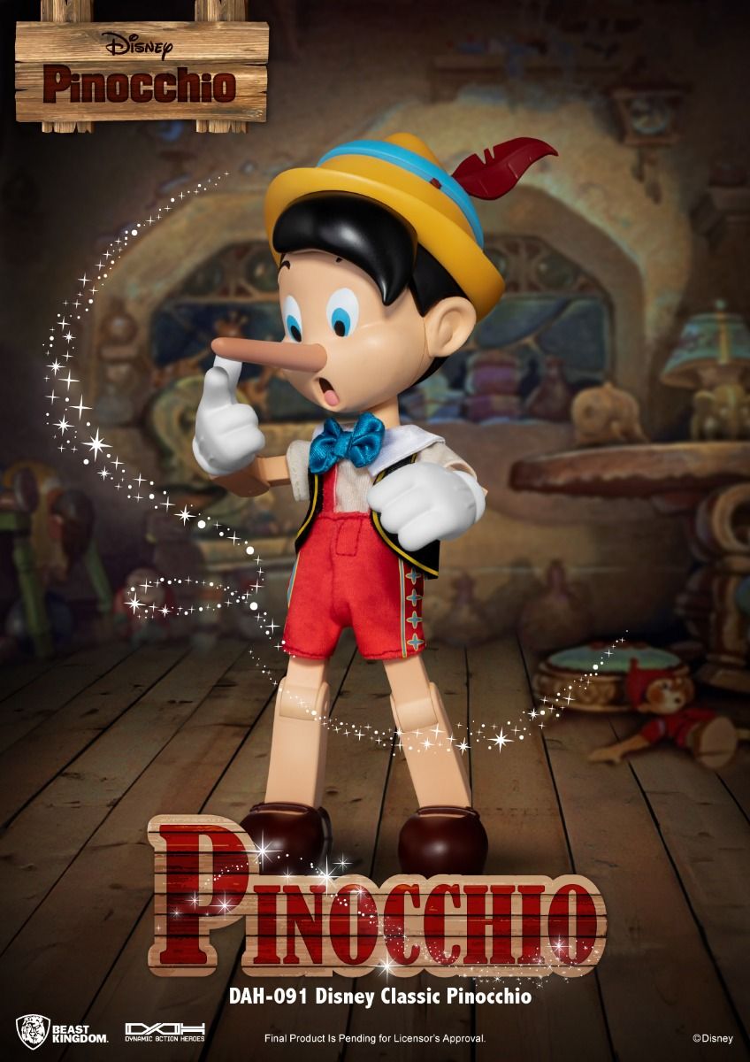 Beast Kingdom Dynamic Action Heroes: Disney - Pinocchio DAH-091