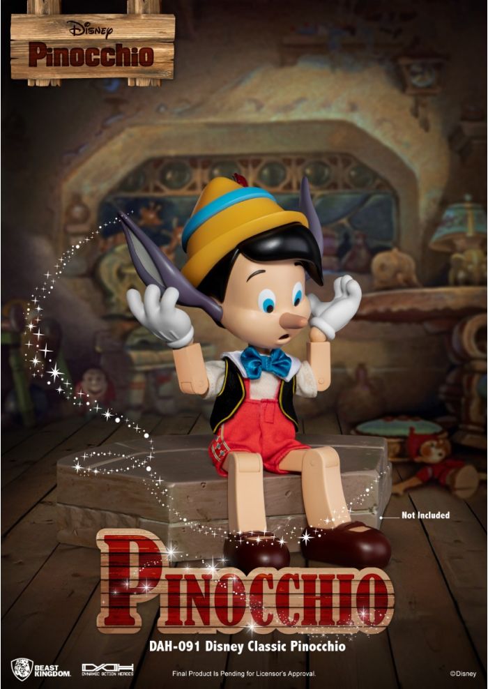 Beast Kingdom Dynamic Action Heroes: Disney - Pinocchio DAH-091