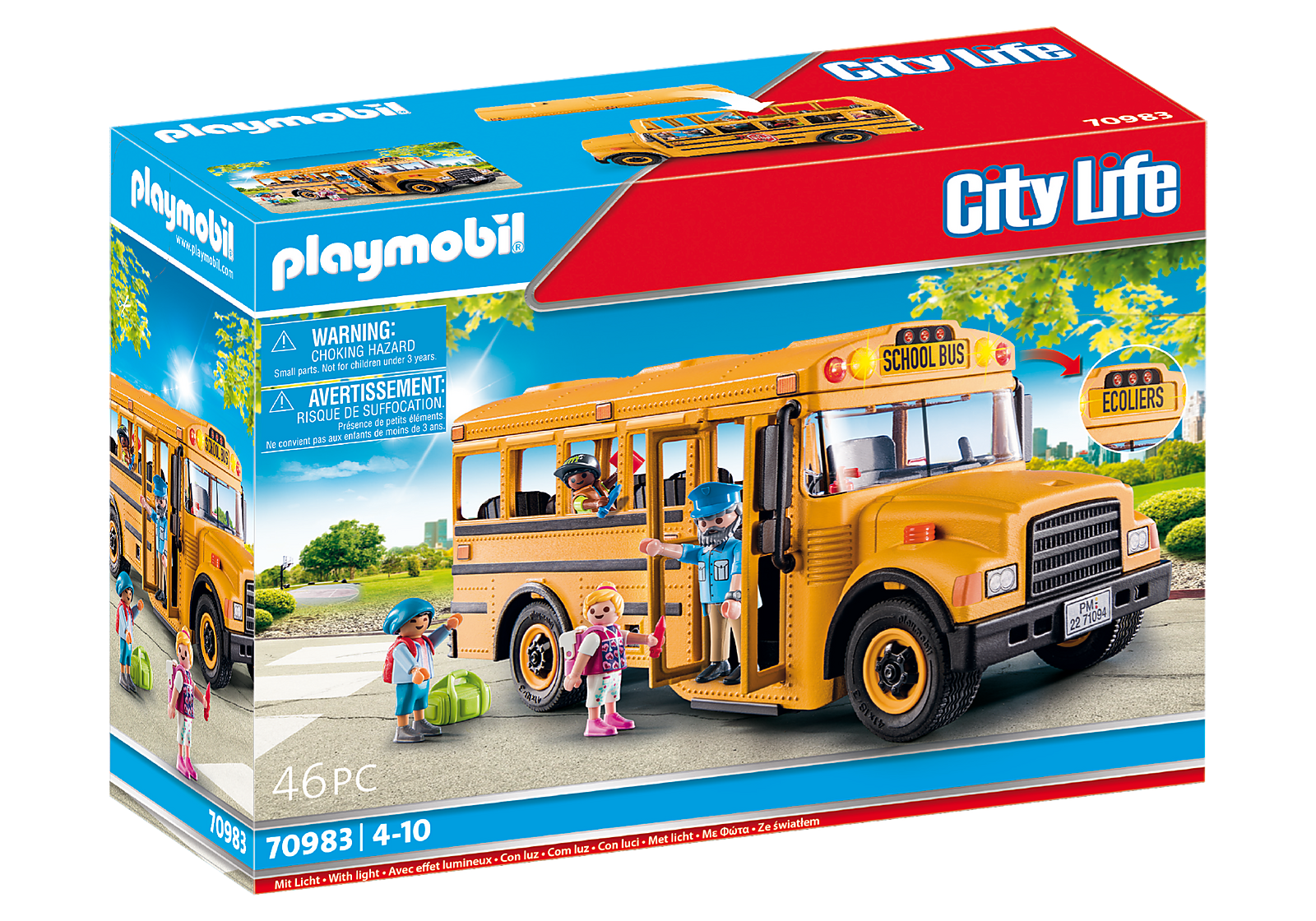 Playmobil City Life: Autobus Escolar 70983