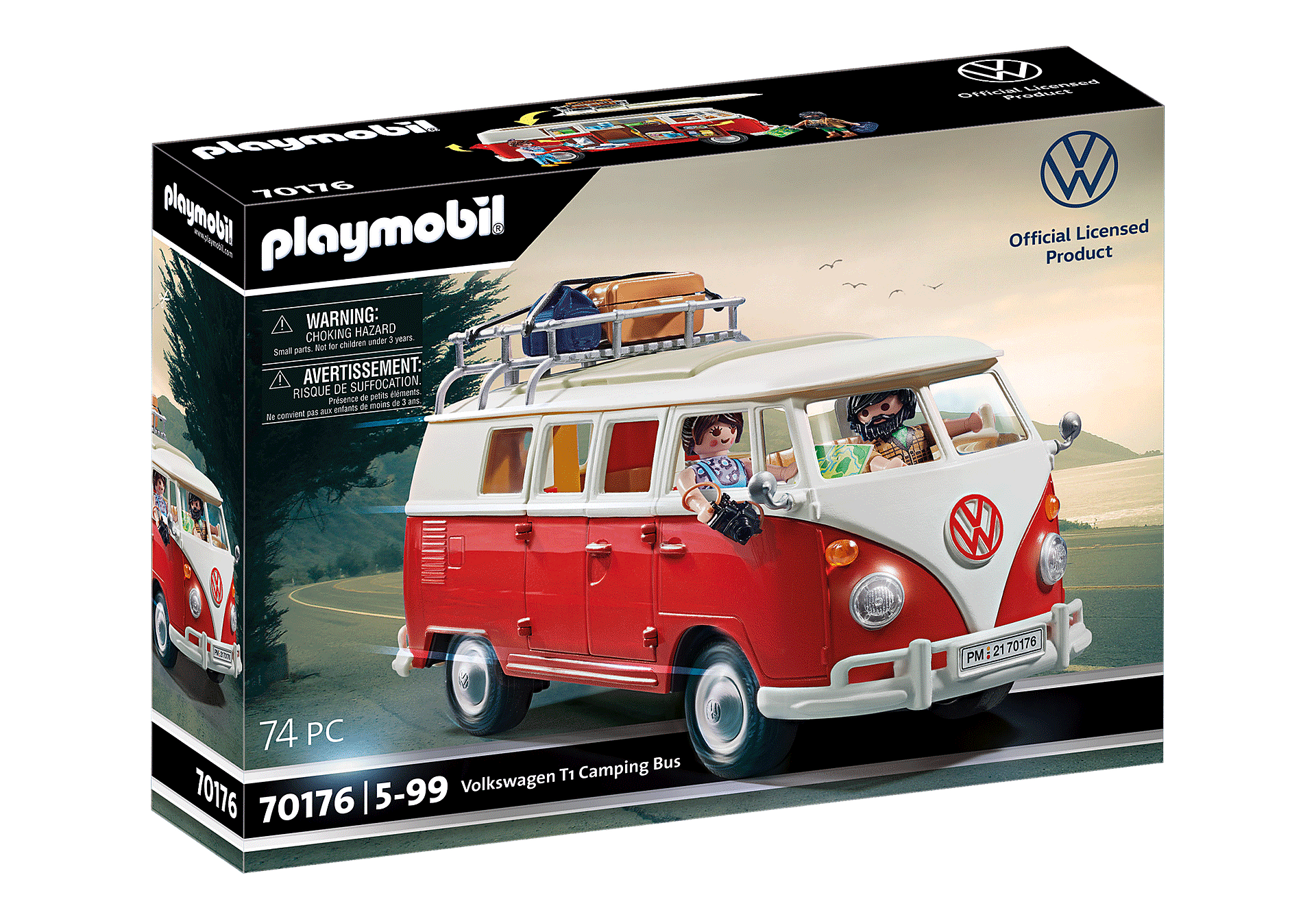 Playmobil Vehicles: Volkswagen Camping Bus 70176