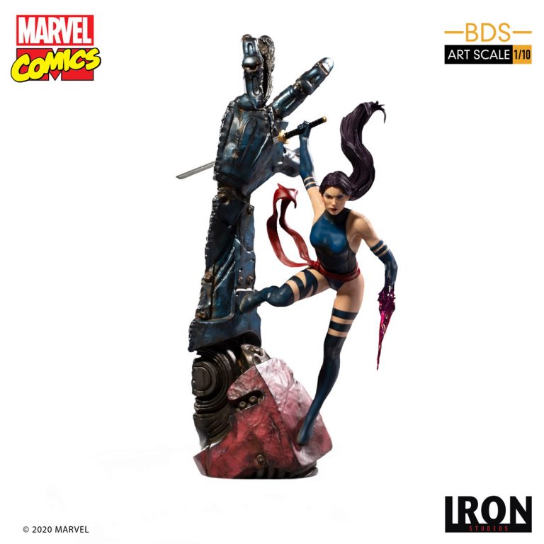 IRON Studios: X Men - Psylocke BDS Escala de Arte 1/10