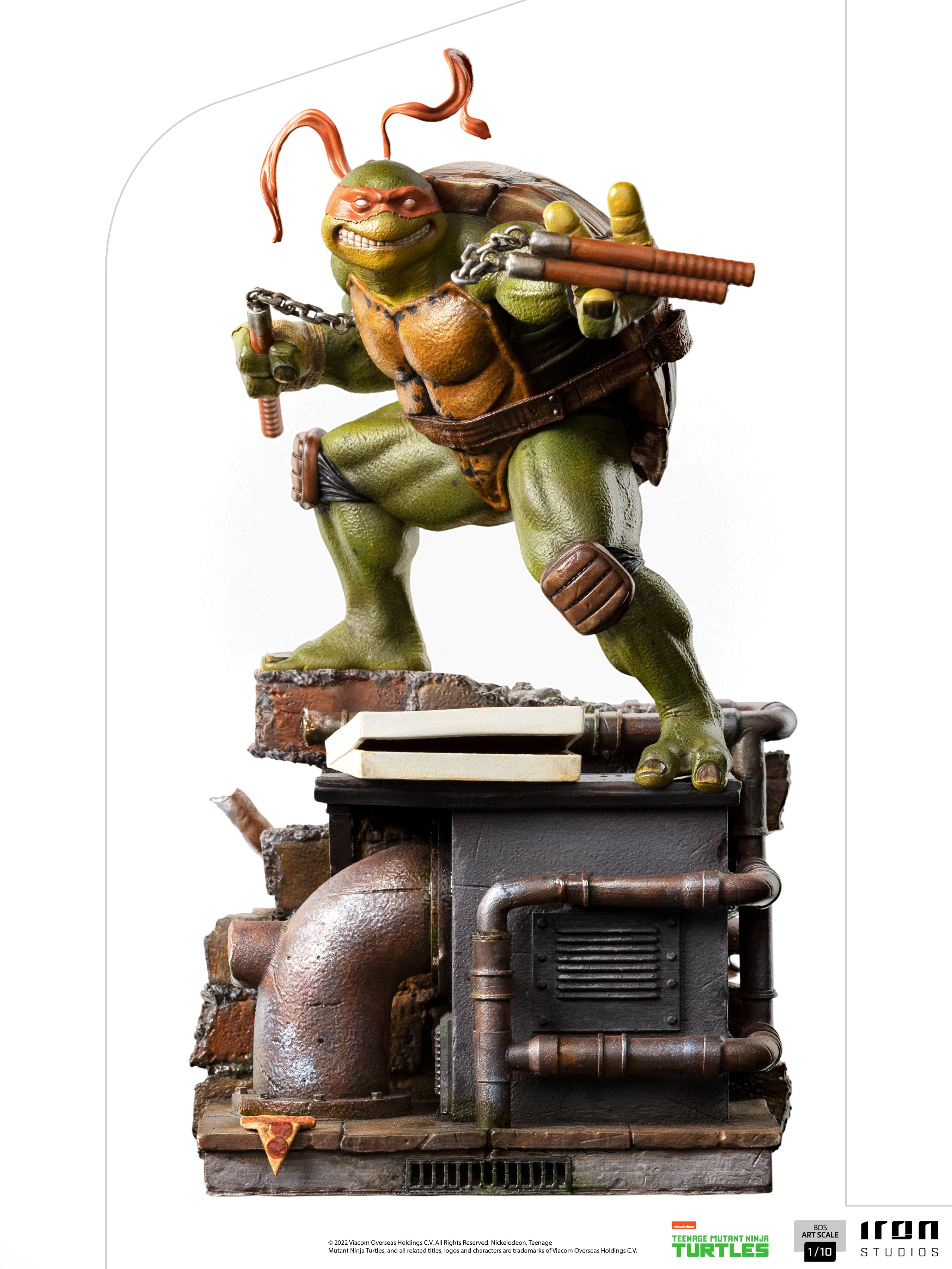 IRON Studios: Tortugas Ninja Adolescentes Mutantes - Michelangelo