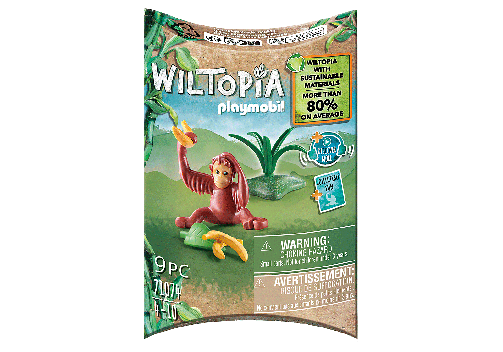 Playmobil Wiltopia: Cria de Orangutan 71074