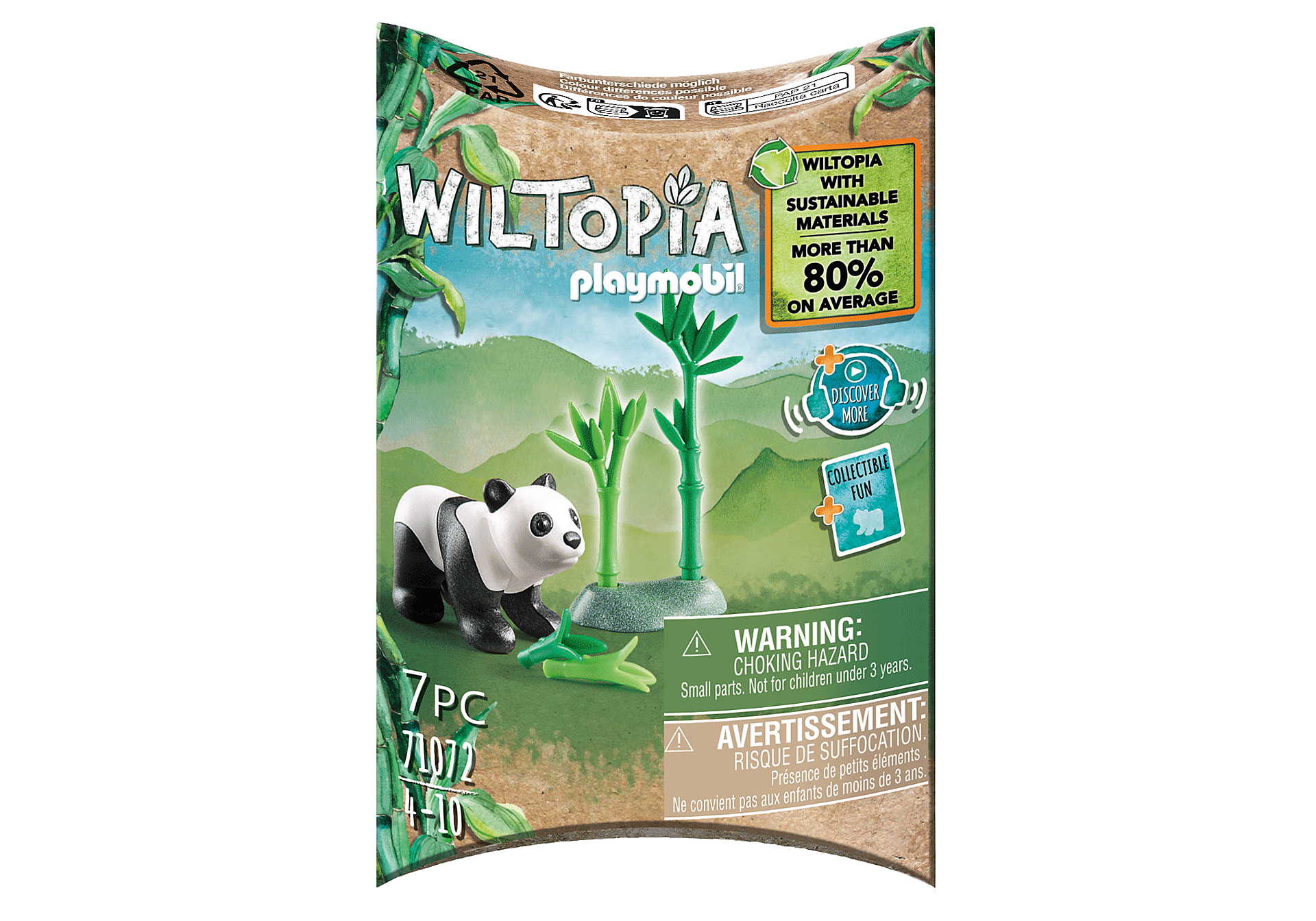 Playmobil Wiltopia: Cria de Panda 71072