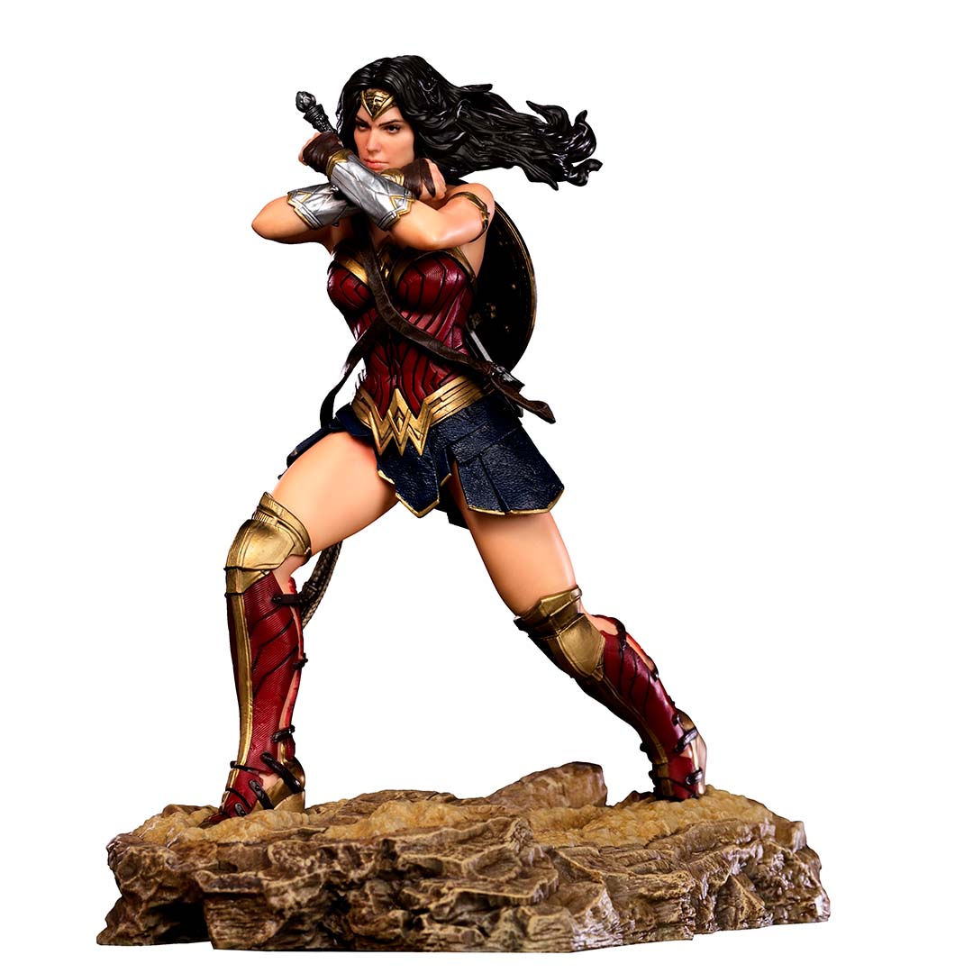 IRON Studios: DC Justice League Snyder - Mujer Maravilla Escala de Arte 1/10